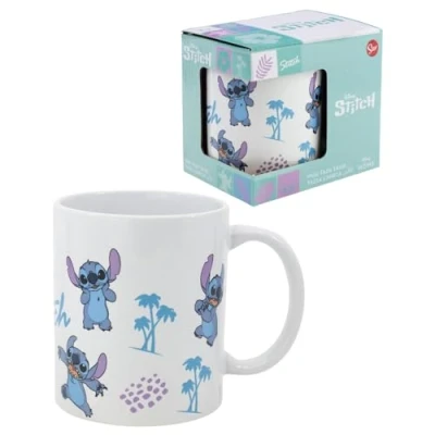 Afbeelding van Stitch keramische mok Disney model 325 ml ontbijtmok voor kinderen