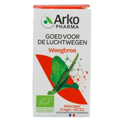 Afbeelding van Arkocaps Weegbree Capsules 45st
