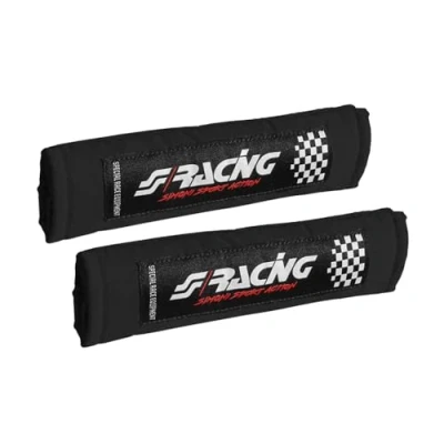 Afbeelding van Simoni Racing Set Protector Schouderkussens Zwart Microfibre