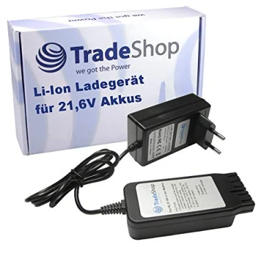 Afbeelding van Trade Shop 21,6V Li Ion oplader compatibel met Hilti B22/3.0, B22/5.2, B22/8.0, 426176, 2018498, 2136393, 2136395, 2183185, BX 3 BTG 02, SSH 6 A22