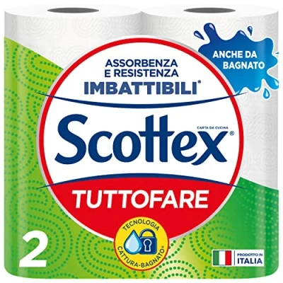Afbeelding van Scottex Tuttofare toiletpapier, dubbellaags, maxi rollen, 4 rotoli