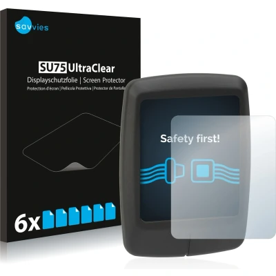 Afbeelding van Savvies (6 Stuks) Schermbeschermer voor Specialized Turbo Connect Display Screen Protector Ultra Transparant