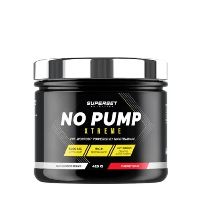 Afbeelding van Superset Nutrition No Pump Xtreme (420 g) PreWorkout Extreme Volume Pre Workout