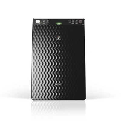 Afbeelding van SHARP UA HG30E B Luchtreiniger met bevochtigingsfunctie, verbetering van de luchtkwaliteit, ideaal voor mensen een allergie, 3 standen filtersysteem, ruimtes tot 21 m², zwart