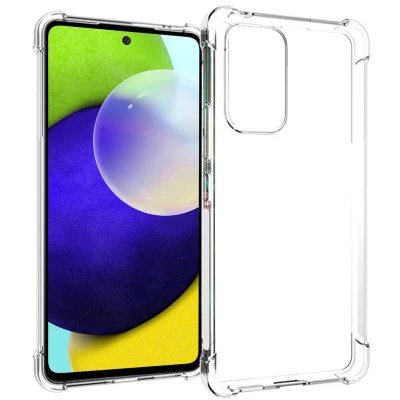 Afbeelding van Samsung Galaxy A53 Hoesje Siliconen en TPU (zacht) iMoshion Softcase/Backcover Transparant Telefoonhoesje