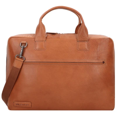 Afbeelding van Plevier ROCK ONYX RFID Schutz Aktetas, Maat: One Size, Cognac