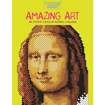 Afbeelding van Colour Quest®: Amazing Art: An Extreme by Numbers Challenge