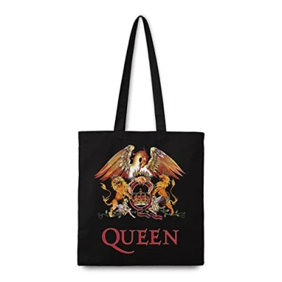 Afbeelding van Rocksax Queen Classic Crest Tote bag Zwart