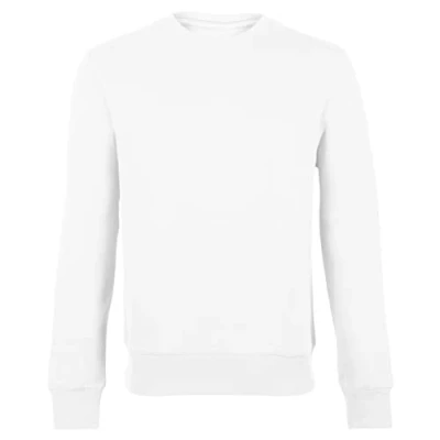 Afbeelding van Unisex Sweater met lange mouwen White L