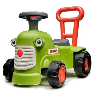 Afbeelding van FALK Tractordrager Claas met ergonomische loophulp vanaf 12 maanden 90% gerecycled kunststof Gemaakt in Frankrijk 912