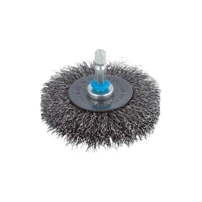 Afbeelding van Wolfcraft 2101000 Staaldraadborstel 75x20mm