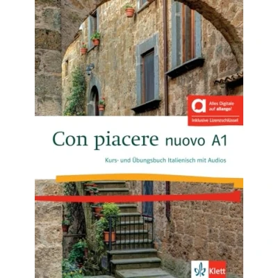 Afbeelding van Con piacere nuovo A1 Hybride Ausgabe allango: Italienisch für Anfänger. Kurs und Übungsbuch mit Audios inklusive Lizenzschlüssel allango (24 Monate)