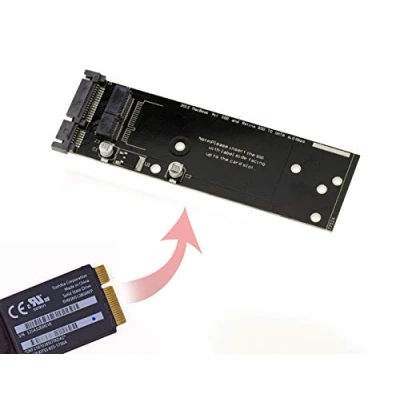 Afbeelding van KALEA INFORMATIQUE SATA adapter voor SSD Mac AIR Pro Retina 2012 8+18 pin PA5025G A1398 MC975 MC976 MD224 MD223 MD231 MD232 A1425 A1466 A1465 Jaar