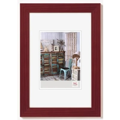 Afbeelding van walther+ design HI318R Wissellijst Papierformaat: 13 x 18 cm Rood