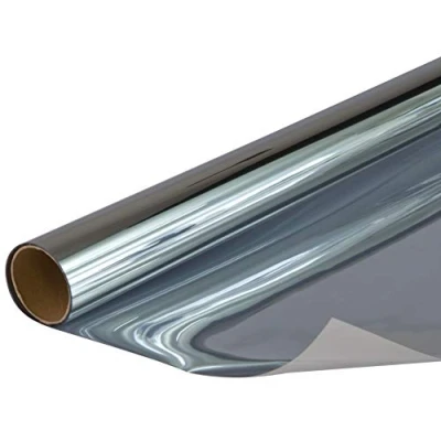 Afbeelding van Venilia zonwerende folie getinte, raamfolie beschermt tegen schittering en binnendringende warmte, incl. snijder schraper, PVC, 1,5 m x 75 cm