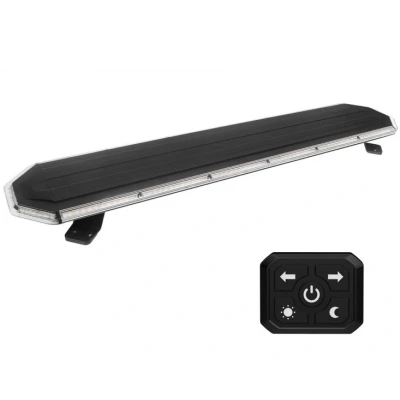 Afbeelding van LED zwaaibalk 122cm ECE R65 R10 Amber Inclusief controller
