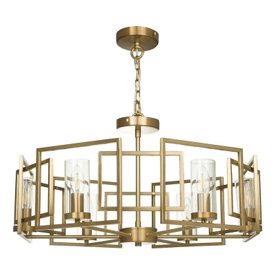 Afbeelding van Hanglamp Maytoni Bowi, Ø 65,6 cm, goudkleurig, 6 x E14