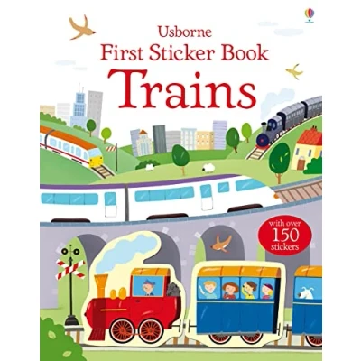 Afbeelding van First Sticker Book Trains