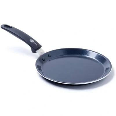 Afbeelding van GreenPan Pannenkoekenpan Essentials Zwart ø 24 cm Keramische anti aanbaklaag