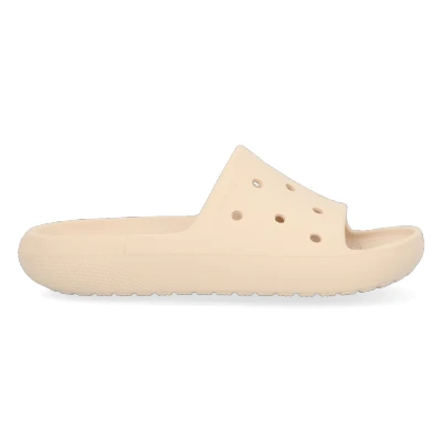 Afbeelding van Crocs Classic Slide Unisex Badslippers, Maat: 46 47, Shitake Kunststof