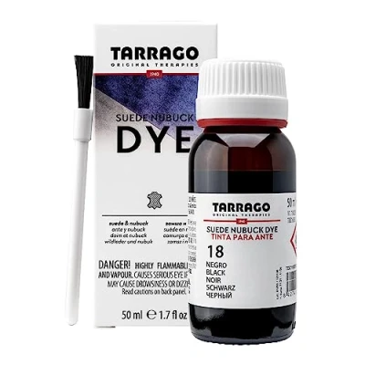 Afbeelding van Tarrago suede dye 018 black 50ml