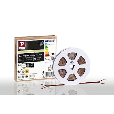 Afbeelding van Paulmann strip Gold COB 78456 LED Energielabel: F (A G) 24 V 5000 mm Daglichtwit 5 m