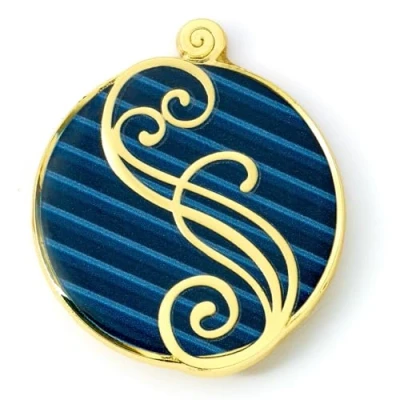 Afbeelding van The Carat Shop Wicked Blue Shiz Logo Speld Badge