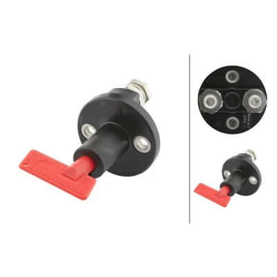 Afbeelding van HELLA VALUEFIT Hoofdschakelaar Draaiknop activering Aantal aansluitingen: 2 Geschroefd Sluiter Spoed: 1.5mm met moeren 6EK 002 843 051