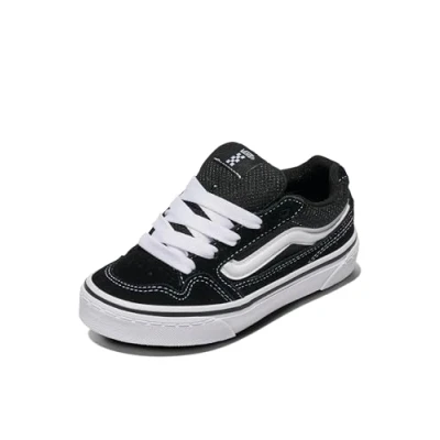 Afbeelding van Vans Youth Caldrone Suede Mesh Black White Schoenmaat 38,5