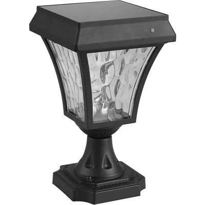Afbeelding van V TAC VT 983 S Sokkellamp klein op zonne energie 2W 110 Lumen 3IN1 Mat Zwart IP65