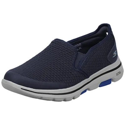 Afbeelding van Skechers Heren Performance, Go Walk 5 Apprize Slip On, Donkerblauw, 42 EU X breed