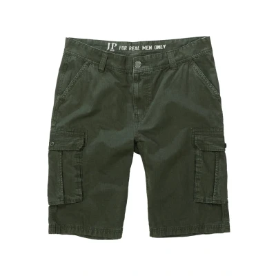 Afbeelding van JP1880 Shorts, Heren, Maat: 70, Dunkel oliv