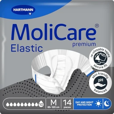 Afbeelding van MoliCare Premium Elastic 10 drops maat M 14 stuks Hartmann