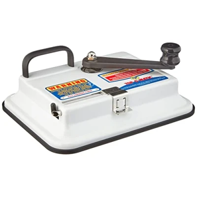 Afbeelding van OCB 16921 Top o Matic sigarettenstopmachine, chroom, wit, 15 x 5 cm