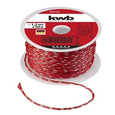 Afbeelding van Metselkoord 50 meter 1,2 mm rood