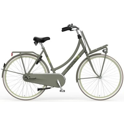 Afbeelding van Cortina U4 Transport RN3 2025 Dames Transportfiets Thyme Grey Matte 57 Cm + 40.00 Inruilkorting
