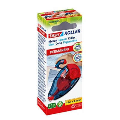 Afbeelding van tesa REFILL GLUE ROLLER ecoLogo PERMANENT, bandmaat (l x b): 14 m 8,4 mm