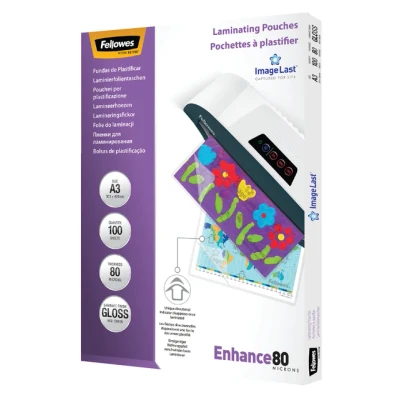 Afbeelding van Lamineerhoes Fellowes A3 2x80micron 100stuks