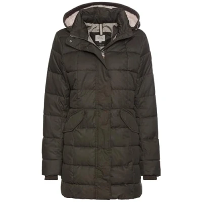 Afbeelding van camel active Gesteppte Wintermantel, Dames, Maat: 48, Forest
