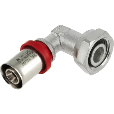 Afbeelding van BONFIX Alu persknie voor aansluiten inbouwreservoir 1/2&quot; conisch x 16