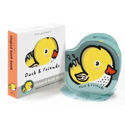 Afbeelding van Wee Gallery Shaped Bath Books Duck and Friends