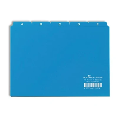 Afbeelding van Durable Tabkaarten a/z A5