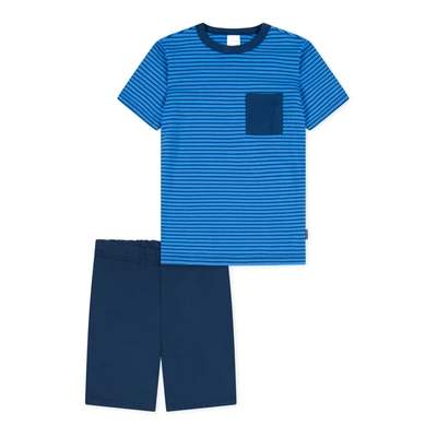 Afbeelding van Schiesser World SET Pyjama voor kinderen, Maat: 92, Aquarium
