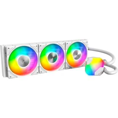 Afbeelding van Montech Kit Watercooling AIO HyperFlow RGB 360 mm (Blanc)