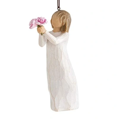 Afbeelding van Willow Tree Thank You hangornament, gietsteen, multi, 5 x 6,5 13,5 cm