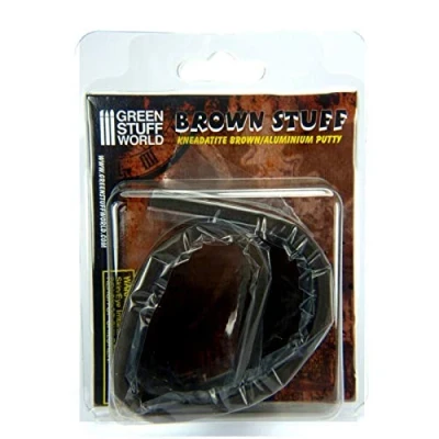Afbeelding van Green World Stuff Brown Tape 30CM / 12 inches kneedbare epoxy