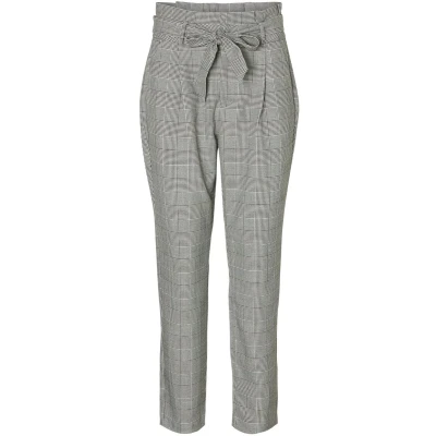 Afbeelding van VERO MODA VMEVA HR LOOSE PAPERBAG CHECK P GA NOOS Dames Leggings