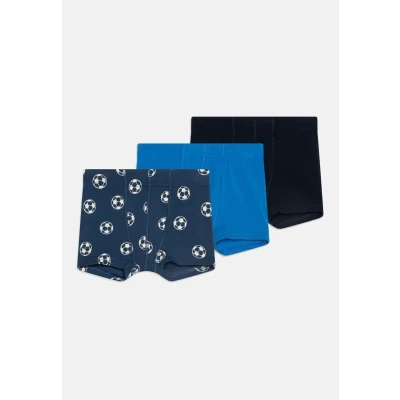 Afbeelding van NAME IT MINI boxershort NMMTIGHTS FOOTBALL set van 3 donkerblauw/blauw/zwart