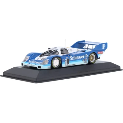 Afbeelding van Porsche 956 K Minichamps Modelauto 1:43 1985 Thierry Boutsen / Stefan Bellof Brun Motorsport
