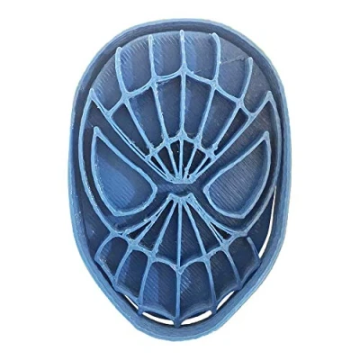 Afbeelding van Cuticuter Superheroes Spiderman koekjesuitsteker, blauw, 8 x 7 1,5 cm